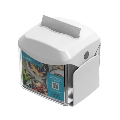 Dozator hartie - CLAR SYSTEMS KN0100PB DOZATOR SERVETELE DE MASA LUBBO ALB, deterlife.ro