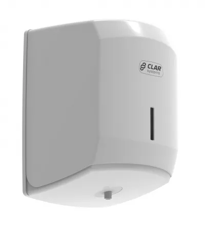 Dozator hartie - CLAR SYSTEMS M1190PB  DOZATOR PROSOP CU DERULARE CENTRALA MIDI I-NOVA REFELX ALB
, deterlife.ro