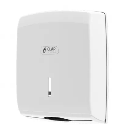 Dozator hartie - CLAR SYSTEMS T6100PB  DOZATOR PROSOAPE PLIATE Z/V/C I-NOVA ALB
, deterlife.ro