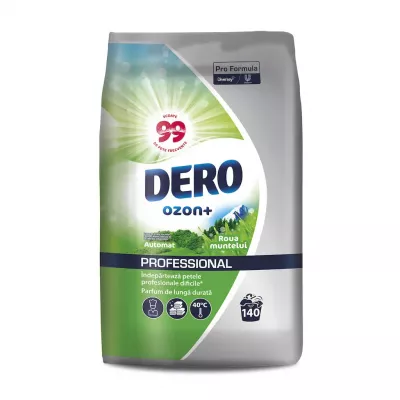 Detergent si balsam rufe - DERO OZONE+ DETERGENT PUDRA PROFESIONAL 10.5 KG, deterlife.ro