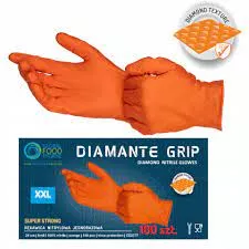 Protectie maini - DIAMANTE MANUSI GOGRIP PORTOCALIU 100 BUC/SET XXL, deterlife.ro