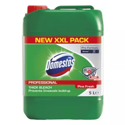 Detergenti profesionali - DOMESTOS PROFESIONAL PINE FRESH DETERGENT DEZINFECTANT 5 LT, deterlife.ro