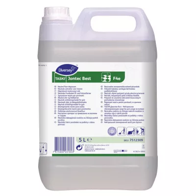 Detergenti ambient - TASKI JONTEC BEST -DETERGENT NEUTRU PENTRU PARDOSELI CU SPUMARE REDUSA 5 LT, deterlife.ro