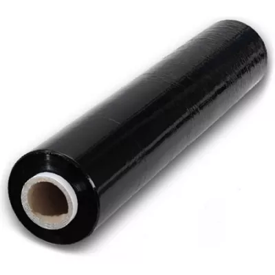 Folii alimentare - FOLIE DE PALETIZAT MANUALA 3KG NEAGRA, deterlife.ro