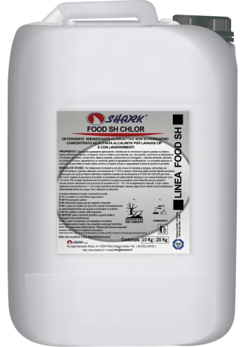 Detergenti industria alimentara - FOOD SH CLOR 10KG DETERGENT IGIENIZANT PE BAZA DE CLOR SHARK, deterlife.ro