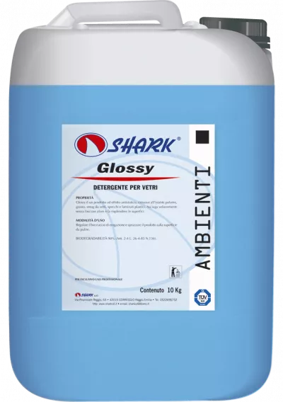 GLOSSY 10 KG DETERGENT GEAMURI SI SUPRAFETE SHARK