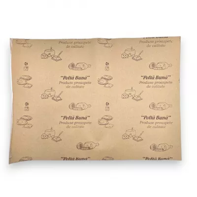 Auxiliare catering - HARTIE NATUR CU PE 37X50 CM 10KG/BAX FANTEZIA, deterlife.ro