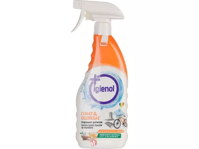 Detergenti bucatarie - IGIENOL CURAT SI DEGRESAT OTET  SI BICARBONAT  500 ML, deterlife.ro