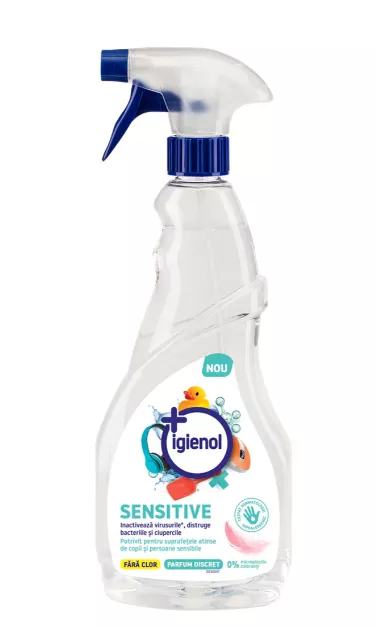 Dezinfectanti suprafete - IGIENOL DEZINFECTANT 750 ML UNIVERSAL SENSITIVE, deterlife.ro