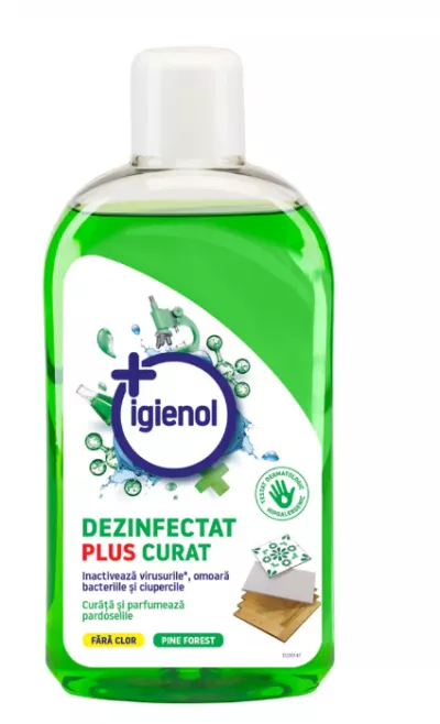 Dezinfectanti suprafete - IGIENOL DEZINFECTANT UNIVERSAL 1 L PIN/VERDE, deterlife.ro