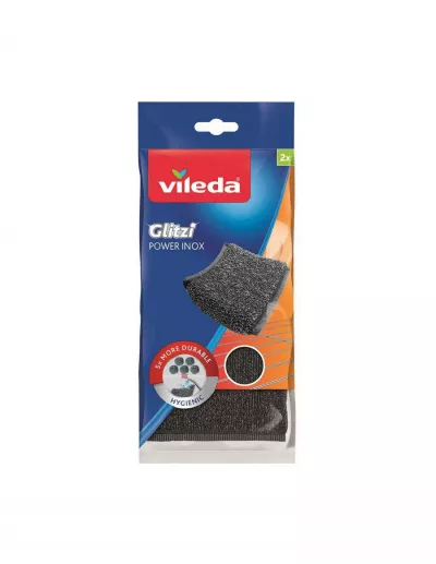 Lavete profesionale - LAVETA ABRAZIVA GLITZI INOX POWER 4 BUC/ SET 163102, deterlife.ro