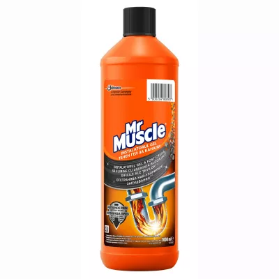Detergenti profesionali - MR MUSCLE GEL DESFUNDAT TEVI 1 L, deterlife.ro