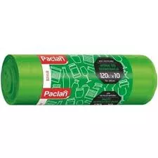 Saci menajeri - PACLAN SACI MENAJERI COLECTARE SELECTIVA 120 L 10 BUC/SET - VERDE, deterlife.ro