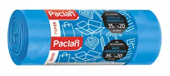 Saci menajeri - PACLAN SACI MENAJERI COLECTARE SELECTIVA 35 L 20 BUC/SET - ALBASTRU, deterlife.ro