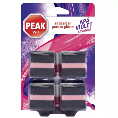 Odorizante wc - PEAK WC TABLETE 4X50 GR LAVANDA
, deterlife.ro
