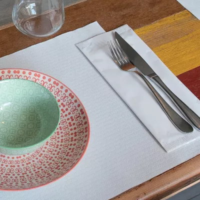 PLACEMAT BIANCO 30X40 CM 500 BUC