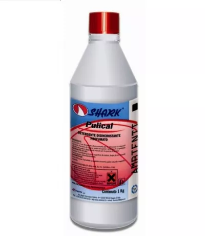 Detergenti ambient - PULICAL 1 KG DETERGENT DETARTRANT CU PARFUM DE MIGDALE SHARK, deterlife.ro