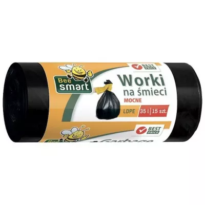 Saci menajeri - SACI MENAJ 35 L NEGRI 50 BUC/ROAL BEE SMART, deterlife.ro