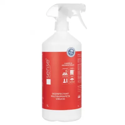 Dezinfectanti suprafete - SENSE DEZINFECTANT MULTISUPRAFETE 1L, deterlife.ro