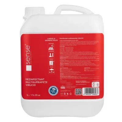 Dezinfectanti suprafete - SENSE DEZINFECTANT MULTISUPRAFETE 5L, deterlife.ro