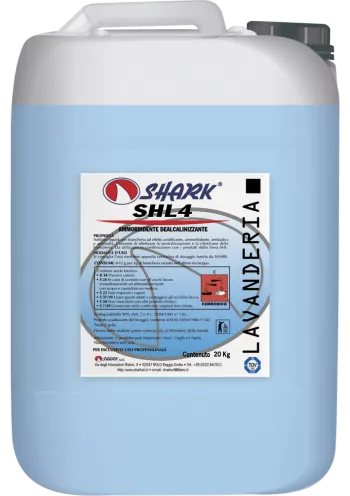 Detergent si balsam rufe - SHL 4 BALSAM ACID, DEALCALINIZANT, INODOR 20 KG SHARK, deterlife.ro