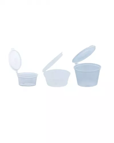 Caserole PET si PP - SOSIERE 50 ML CU CAPAC ATASAT 50 SET, deterlife.ro