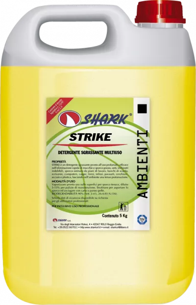 Detergenti ambient - STRIKE 5 KG DETERGENT DEGRESANT UNIVERSAL SHARK, deterlife.ro