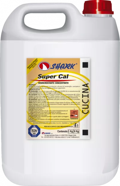 Detergenti industria alimentara - SUPER CAL KG 6 DETARTRANT LICHID CONCENTRAT SHARK, deterlife.ro