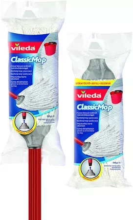 Maturi si mopuri - VILEDA MOP BUMBAC REZERVA+MANER, deterlife.ro