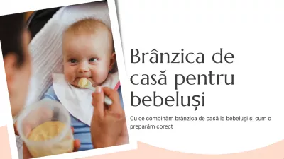 Cu ce combinăm brânzica de casă la bebeluși și cum o preparăm corect