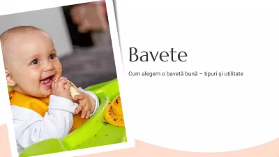 Cum alegem o bavetă bună – tipuri și utilitate