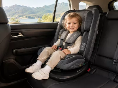De la ce vârstă și până când se folosește scaunul auto cu Isofix