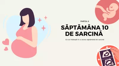 Săptămâna 10 de sarcină - Ce se întâmplă în a zecea săptămână de sarcină