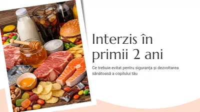 Alimente interzise în primii 2 ani de viață – ce trebuie evitat și de ce
