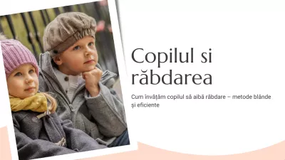 Cum învățăm copilul să aibă răbdare – metode blânde și eficiente