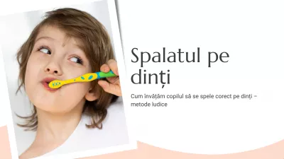 Cum învățăm copilul să se spele corect pe dinți – metode ludice