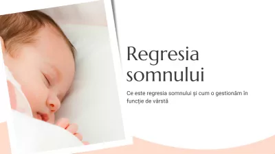 Ce este regresia somnului și cum o gestionăm în funcție de vârstă