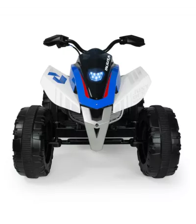 ATV electric pentru copii, Injusa, Quad Rage, 12V, model silentios, pornire cu cheie, frana electrica, 3 ani+
