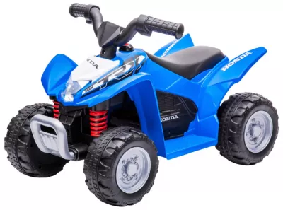 Masinute - ATV electric pentru copii, licenta Honda, 18-36 luni, cu sunet si lumini, Blue, bebelorelli.ro