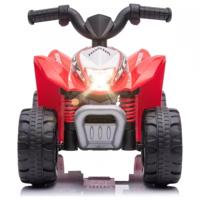 ATV electric pentru copii, licenta Honda, 18-36 luni, cu sunet si lumini, Red