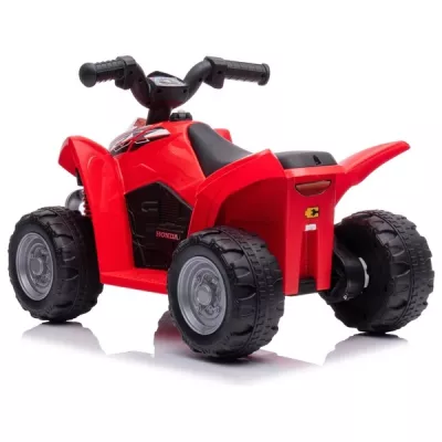 ATV electric pentru copii, licenta Honda, 18-36 luni, cu sunet si lumini, Red