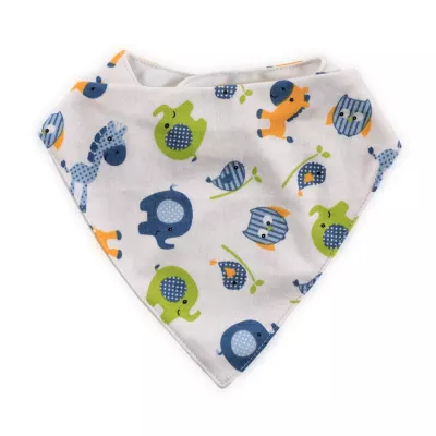 Baveta tip bandana, bumbac, culori baietei