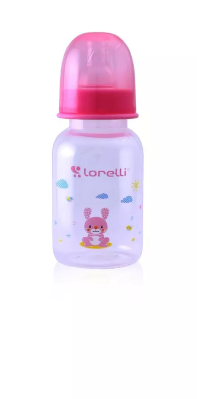Biberon cu capac, 0 luni+, 125 ml, culori diferite
