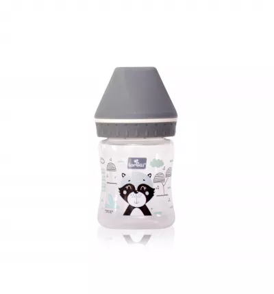 Biberon cu gat larg, 0 luni+, 125 ml, My Friend, culori diferite