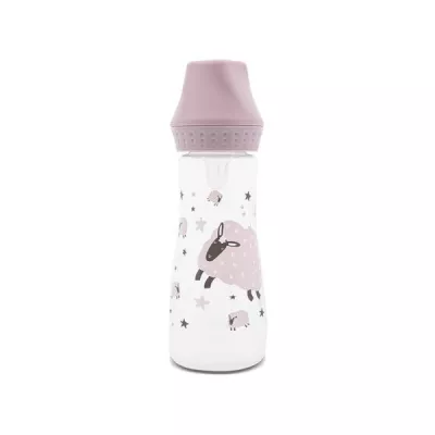 Biberoane - Biberon cu tetina moale din silicon, 0 luni+, 250 ml, My Friend, Mellow Rose, bebelorelli.ro