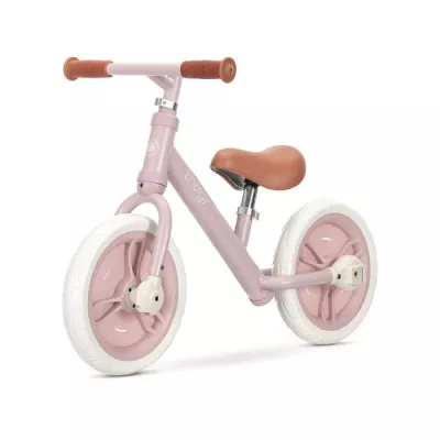 Bicicleta de echilibru 2in1, Energy, include pedale si roti auxiliare, potrivit 2-5 Ani, Pink