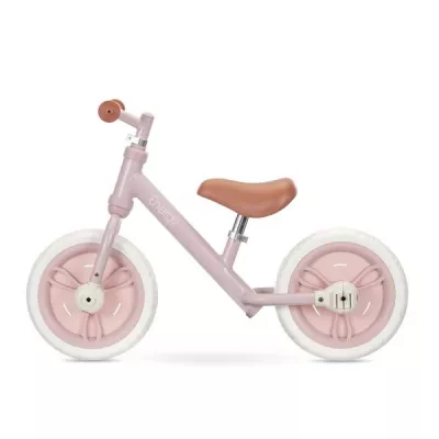 Bicicleta de echilibru 2in1, Energy, include pedale si roti auxiliare, potrivit 2-5 Ani, Pink