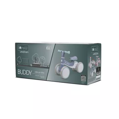Bicicleta de echilibru, Buddy, 12-36 luni, Blue