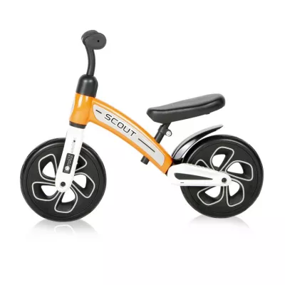 Bicicleta de echilibru Scout, de la 2 ani pana la 4 ani, roti mari, sa reglabila, Portocaliu