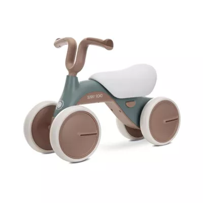 Bicicleta de echilibru, Sunny Road, 12-36 luni, scaun reglabil, lumini si muzica, Beige